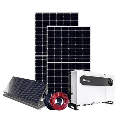 কেনা 5KW 10kw 15kw 20kw অন গ্রিড সোলার পাওয়ার সিস্টেমগুলি বাড়ির জন্য সম্পূর্ণ সেট online manufacture