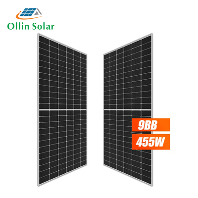 কেনা জলরোধী 144 হাফ সেল সোলার প্যানেল 400W 420W 430W 440W 450W online manufacture