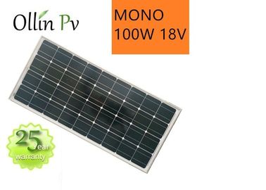 কেনা 50W 100W 150W 12V সৌর প্যানেল / Monocrystalline সৌর প্যানেল হোটেল হিটার online manufacture