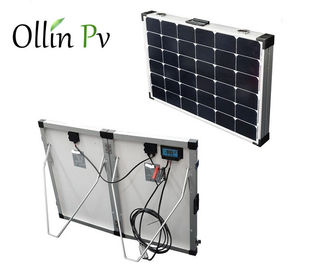 120W 200W বহিরঙ্গন সৌর Foldable সৌর প্যানেল, ক্যাম্পিং জন্য পোর্টেবল ভাঁজ সৌর প্যানেল