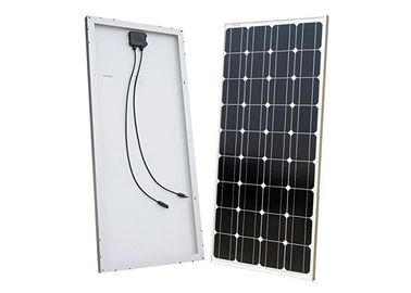 সামরিক সংকেত অ্যাপ্লিকেশন জন্য Mono 170W 12V সৌর প্যানেল অ্যালুমিনিয়াম খাদ ফ্রেম