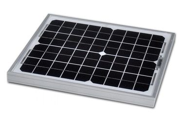 সৌর ট্র্যাকিং ডিভাইস Monocrystalline সৌর মডিউল কালো রঙ অ্যালুমিনিয়াম ফ্রেম