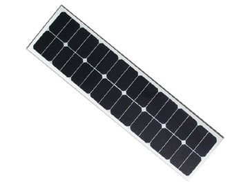 কালো রঙ monocrystalline সৌর মডিউল 20 ওয়াট নির্ভরযোগ্য এবং দীর্ঘ দীর্ঘস্থায়ী